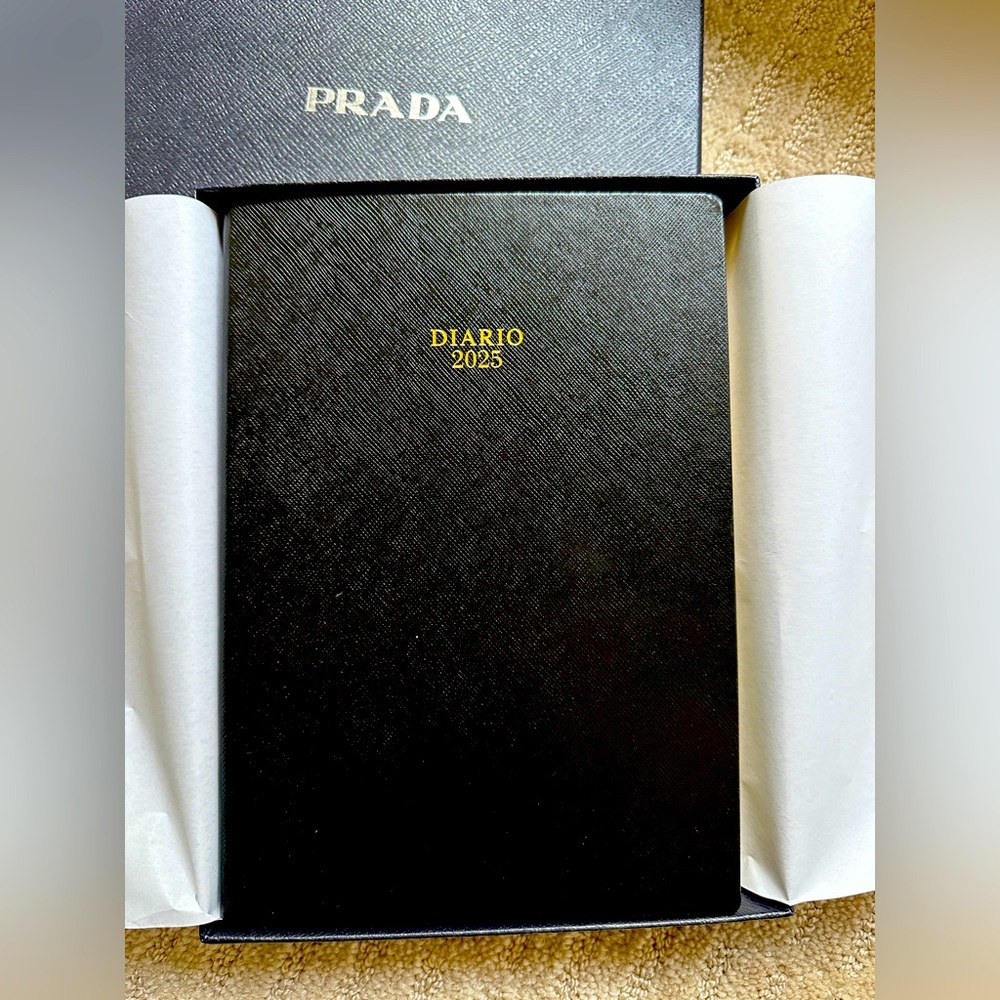 Prada Diary / Day Planner / Journal. 2025. Brand New in Box